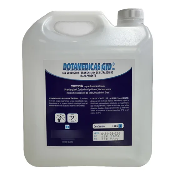 Gel Conductor Ultrasonido 3,8 G - g a $10