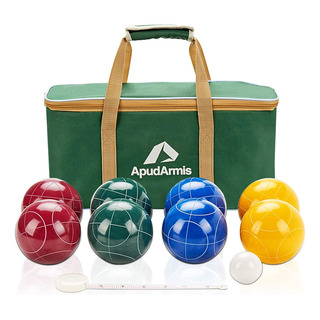 Apudarmis Juego De Bolas De Bocce, Tamaño Reglamentario 1... Apudarmis Juego De Bolas De Bocce, Tamaño Reglamentario 1...
