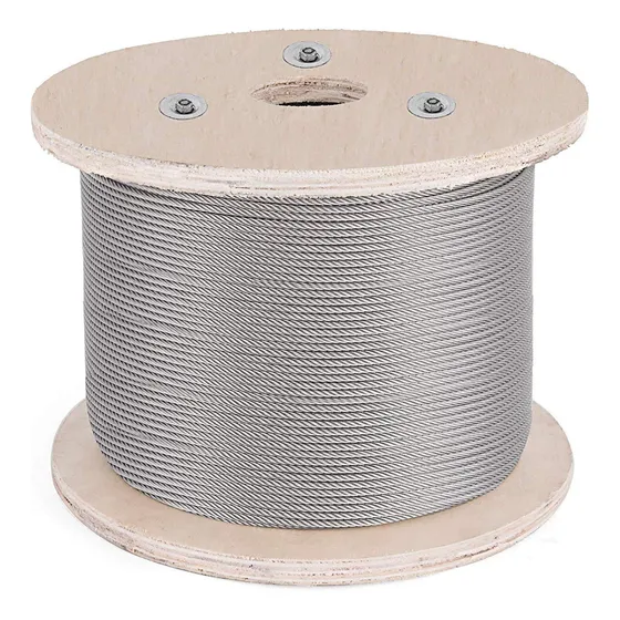 Carrete De Cable De Acero Inoxidable Para Puertas Y Cabresta