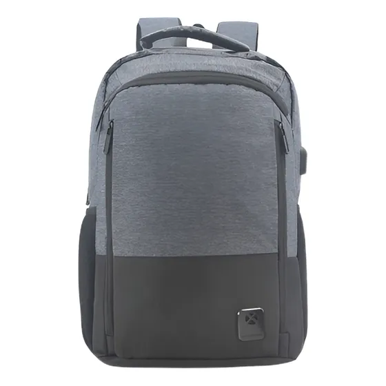 Mochila Portanotebook 18 Pulgadas Unicross Gris Y Negra