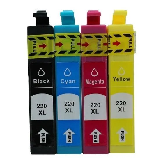 Pack 4 Cartuchos Compatibles Epson Xp 220 / 420 Carga Extra