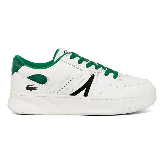 Tenis Lacoste L005 Para Hombre Color Blanco Y Verde