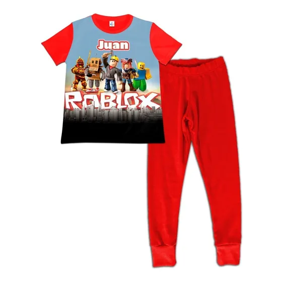 Pijama Niño Manga Corta Roblox 