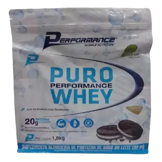 Puro Whey Performance 1,8kg Concentrado Refil - Performance