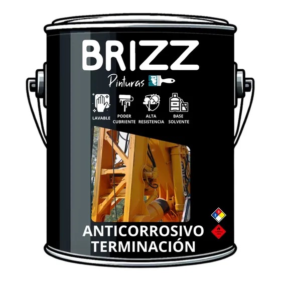 Anticorrosivo Terminacion 3 En 1 Negro,baum Y Brizz (galon)