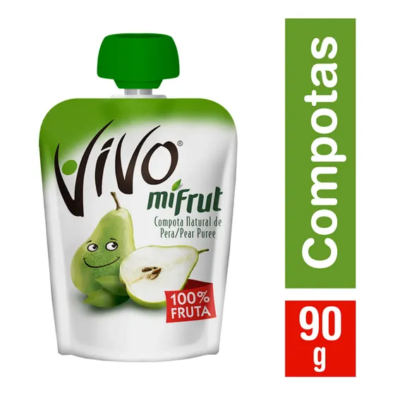 Compota Vivo Mifrut Pera 90 G