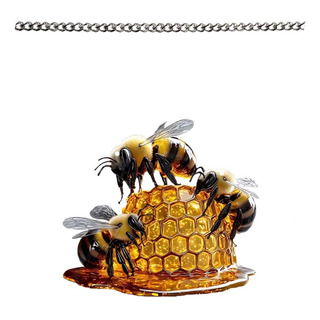 Disco Acrílico Plano 2d Pequeño Con Forma De Panal De Abeja Disco Acrílico Plano 2d Pequeño Con Forma De Panal De Abeja