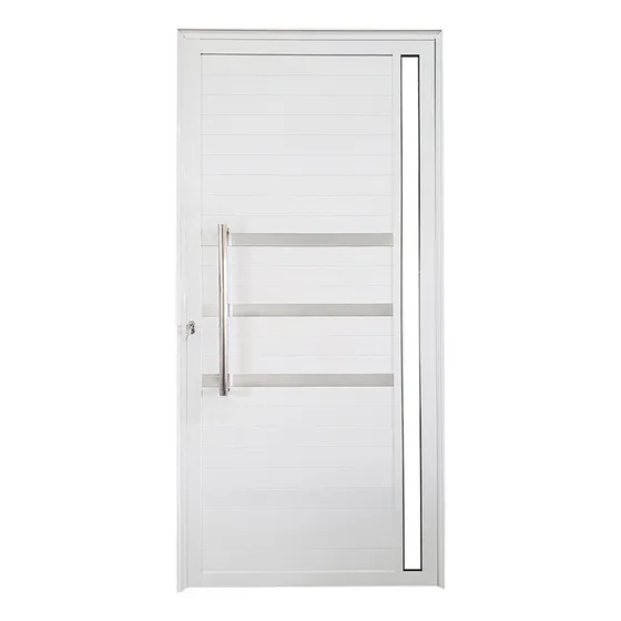 Porta Lambril De Alumínio Direita 210 X 90cm Com Friso E Wt
