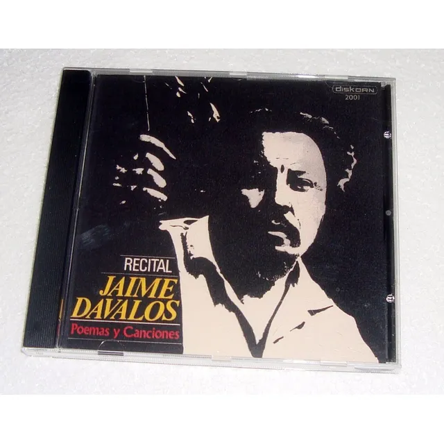 Jaime Davalos Recital Poemas Y Canciones Cd Bajado De Lp