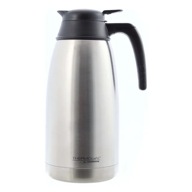 Jarra Thermocafe Acero Inoxidable 2lt Mod Ananas Color Gris