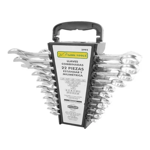 Juego De Llaves Combinadas Herramientas De Mano Llaves