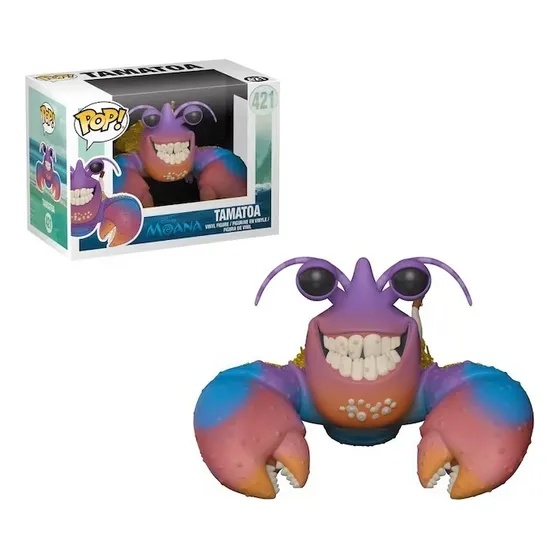 Funko Pop Disney * Moana W/ Pua - Maui- Tamatoa