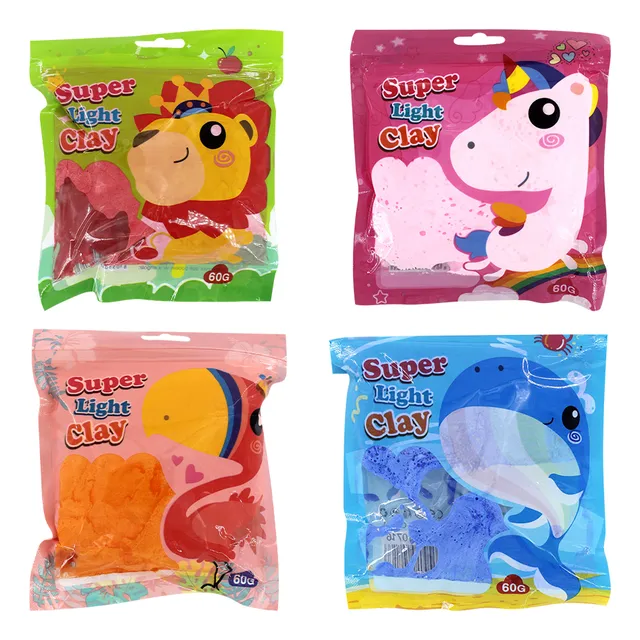 Foamy Fomi Moldeable 50 Gramos 12 Piezas Slime Manualidades