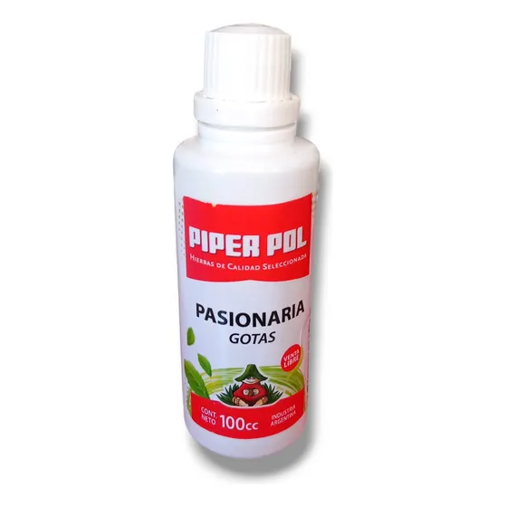 Pasionaria En Gotas Hierba De Calidad Seleccionada Piper Pol