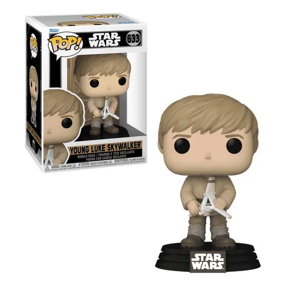 Luke Skywalker Joven Funko Pop 633 / Star Wars / Original