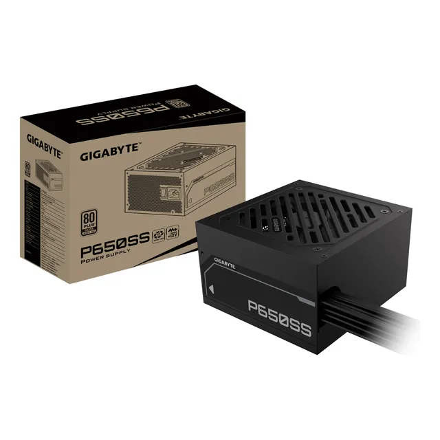 Fuente de poder para PC Gigabyte GP-P650SS 650W negra 220V