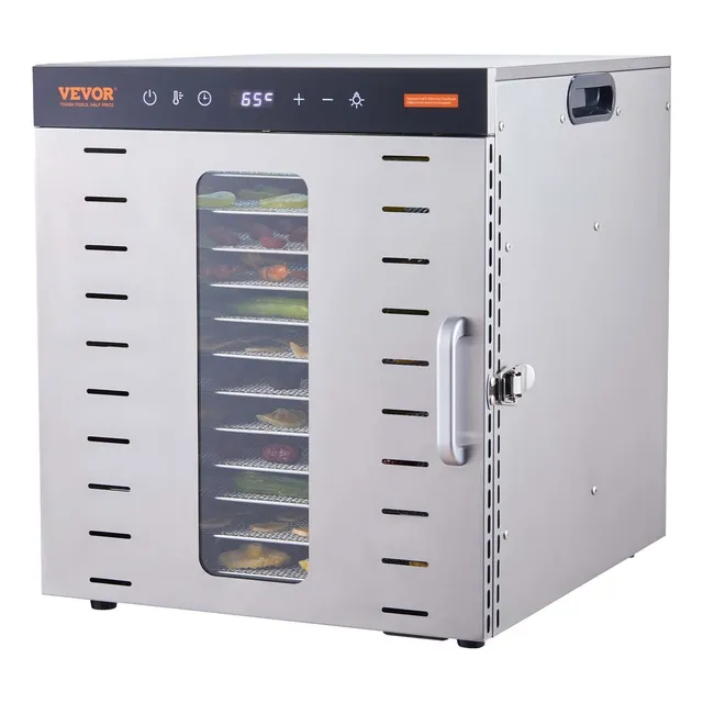 Deshidratador De Alimentos Eléctrico 10 Bandejas 1000w