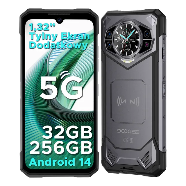 Doogee S200 Celulares 5g Android 6,72 Pulgadas Rudo Celular Gamer 10100mah 256gb Rom Desbloqueo Por Huella Dactilar/desbloqueo Facial/nfc