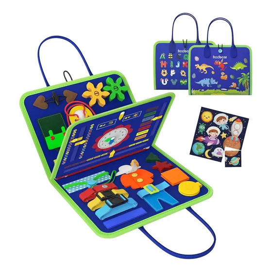 Libro Sensoriales Interactivo Montessori Juego Educativo