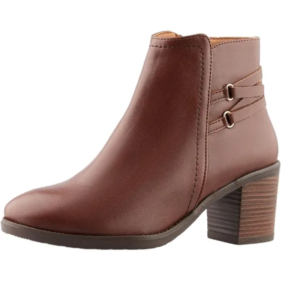 Botin/calzado De Dama  Marca Exploras 1000-2504-825 Café 