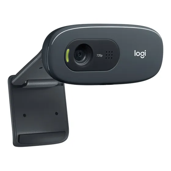 Cámara Web Hd 720p C/micrófono Negro Logitech