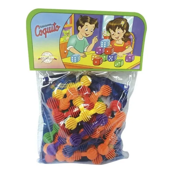 Didáctico Juego Atomitos Ranura Dos Fda X 24 Pza