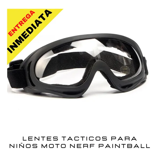 Lentes Tactico Para Niños Moto Nerf Paintball Motocross Bici