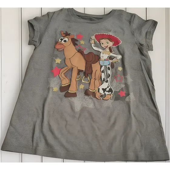 Camiseta Gris De Niña T 10-12 