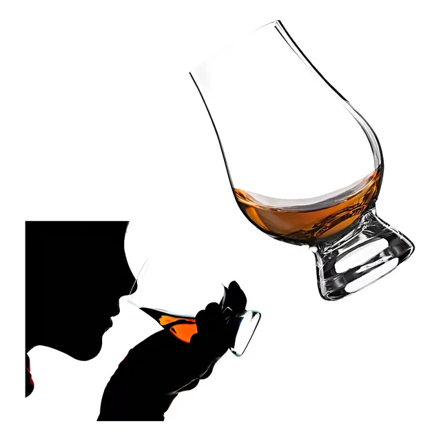 Copa Vaso Elegante Glencairn Cata Whisky Tequila Cognac