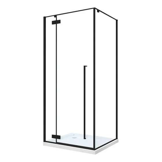 Mampara Gorena Box Ducha Positano 90cm Cabina Recta C/base