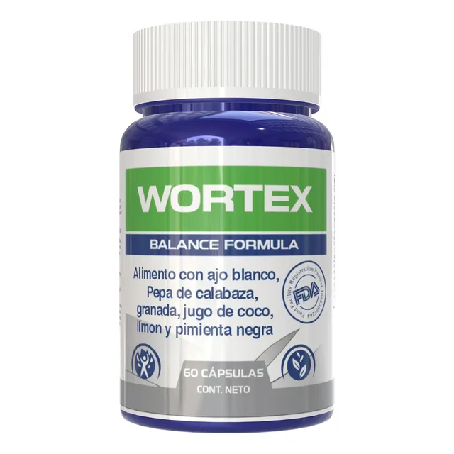 Wortex Xl 60 Cápsulas Suplemento