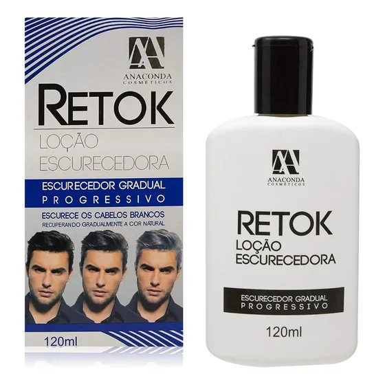 Loção Escurecedora Capilar Retok Anaconda 120 Ml