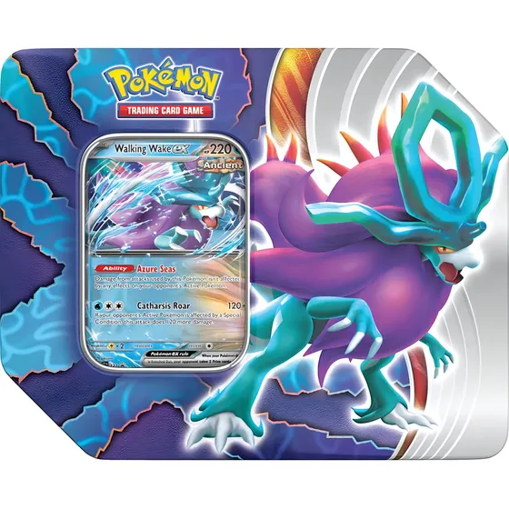Pokemon Tcg Paradox Clash TIN: Iron Leaves EX O Walking Wake EX Inglés