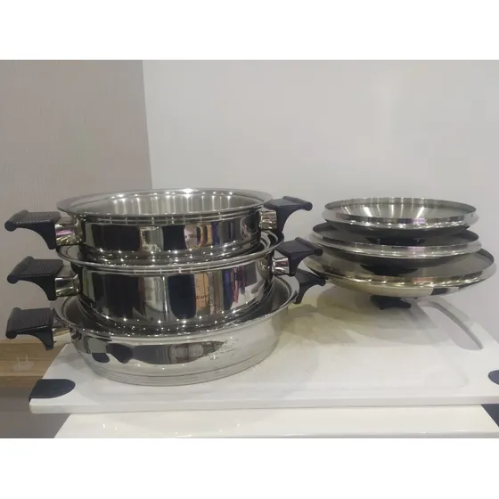 Juego De 3 Ollas Rena Ware Modelo Chef 1, Originales, Usadas