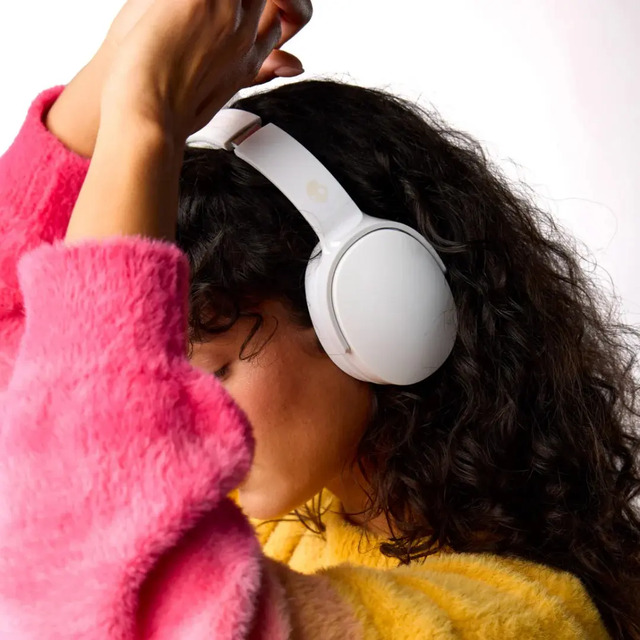 Fone De Ouvido Skullcandy Hesh Evo Sem Fio Over-ear Branco Bone