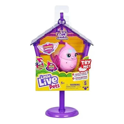 Little Live Pets Pássaro Na Casinha Misto - Fun Divirta-se