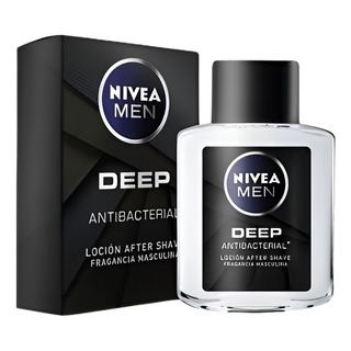 Nivea Men Deep Antibacterial Loción After Shave 100 Ml Nivea Men Deep Antibacterial Loción After Shave 100 Ml