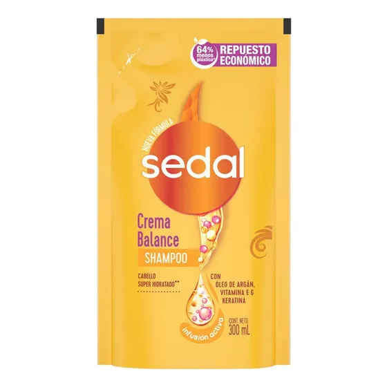 Shampoo Sedal Balance Con Keratina Y Vitamina E Mejor Precio