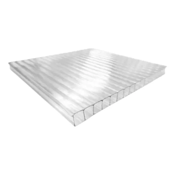 Chapa Policarbonato Alveolar Lv Transparente 5.80x2.10x6mm