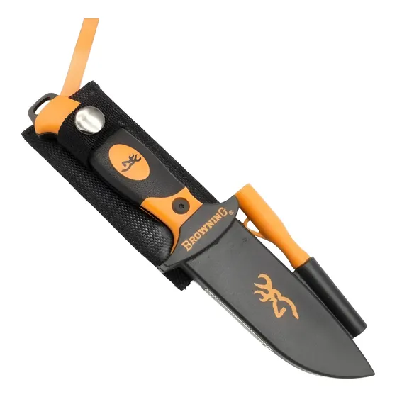 Cuchillo Genérico Con Pedernal 21 Cm Supervivencia