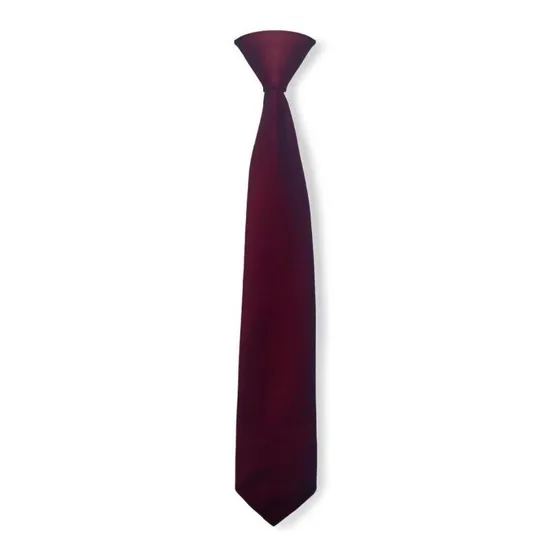 Corbata Para Niños Escolar Con Clip Metalico Varios Colores