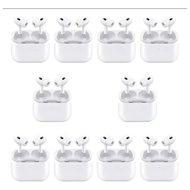 Kit 10 Audífonos AirPods Pro 2 Genericos Premium