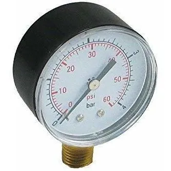 Cmp Medidor Presion 0-60 Psi Para Filtro Piscina Pentair