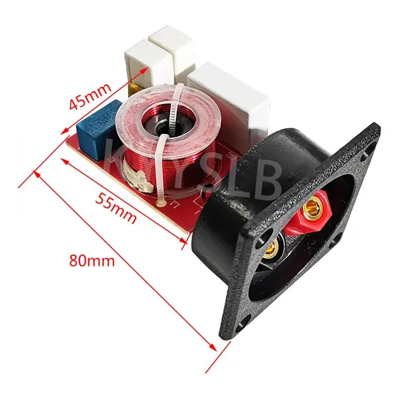 Crossover Divisor De 2 Vías 80w 4/8ohm 80 W De Alto Y Bajo