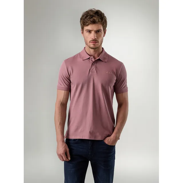 Polo Hombre Slim Holborn 739f001 Morado