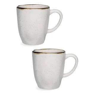 Ryo Maresia Kit 2 Canecas Porcelana Ryo Oxford 380ml Maresia Orgânica