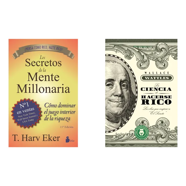 Secretos Mente Millonaria + Ciencia Hacerse Rico - 2 Libros