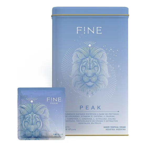 Suplemento en polvo Fine Colágeno sabor tropical cream x 13g