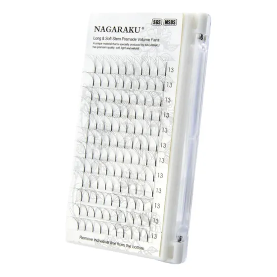 Nagaraku Extension De Pestañas Premade Volumen Fans