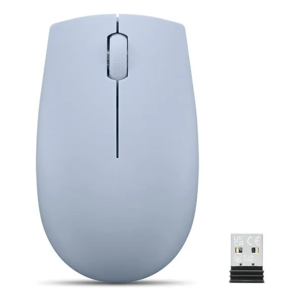Mouse Lenovo 300 Wireless Compact - Frost Blue